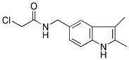 2-CHLORO-N-(2,3-DIMETHYL-1H-INDOL-5-YLMETHYL)-ACETAMIDE CAS#: 70773-10-3