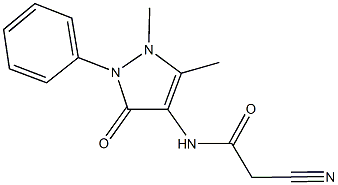 2-CYANO-N-(1,5-DIMETHYL-3-OXO-2-PHENYL-2,3-DIHYDRO-1H-PYRAZOL-4-YL)-ACETAMIDE CAS#: 70373-49-8