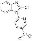 2-Chloro-1-(5-nitro-pyridin-2-yl)-1H-benzoiMidazole, 98+% CAS#: 1146080-31-0