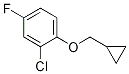 2-Chloro-1-(cyclopropylmethoxy)-4-fluorobenzene CAS#: 1314985-41-5