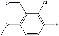 2-Chloro-3-fluoro-6-methoxybenzaldehyde CAS#: 1263378-40-0