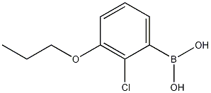 2-Chloro-3-propoxyphenylboronic acid CAS#: 1256345-51-3