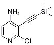2-Chloro-3-((trimethylsilyl)ethynyl)pyridin-4-amine CAS#: 1138444-10-6