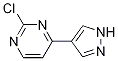 2-Chloro-4-(1H-pyrazole-4-yl)pyriMidine CAS#: 1206679-17-5