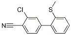 2-Chloro-4-[2-(Methylsulfanyl)phenyl]benzonitrile CAS#: 1237083-91-8