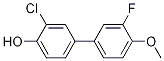 2-Chloro-4-(3-fluoro-4-methoxyphenyl)phenol CAS#: 1261892-00-5