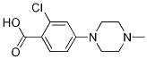 2-Chloro-4-(4-Methyl-1-piperazinyl)benzoic Acid CAS#: 1092770-25-6