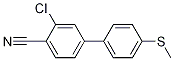 2-Chloro-4-[4-(Methylsulfanyl)phenyl]benzonitrile CAS#: 1355248-24-6