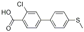 2-Chloro-4-(4-Methylthiophenyl)benzoic acid CAS#: 1261900-69-9