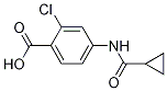 2-Chloro-4-[(cyclopropylcarbonyl)aMino]benzoic Acid CAS#: 1249352-65-5