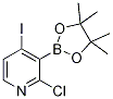 2-Chloro-4-iodo-3-(4,4,5,5-tetramethyl-1,3,2-dioxaborolan-2-yl)pyridine CAS#: 1241950-75-3