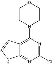 2-Chloro-4-(morpholin-4-yl)-7H-pyrrolo[2,3-d]pyrimidine CAS#: 1202885-72-0