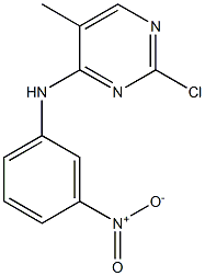 2-Chloro-5-Methyl-N-(3-nitrophenyl)pyriMidin-4-aMine CAS#: 1202759-74-7