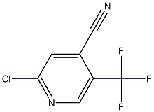 2-Chloro-5-(trifluoroMethyl)pyridine-4-carbonitrile CAS#: 1260782-19-1