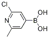 2-Chloro-6-methylpyridine-4-boronic acid CAS#: 1320397-15-6