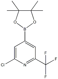 2-Chloro-6-(trifluoromethyl)pyridine-4-boronic acid pinacol ester CAS#: 1218790-05-6