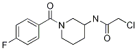 2-Chloro-N-[1-(4-fluoro-benzoyl)-piperidin-3-yl]-acetaMide, 98+%, C14H16ClFN2O2, 分子量 298.75 CAS#: 1146080-30-9