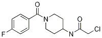 2-Chloro-N-[1-(4-fluoro-benzoyl)-piperidin-4-yl]-acetaMide, 98+% C14H16ClFN2O2, 分子量 298.75 CAS#: 1146080-22-9