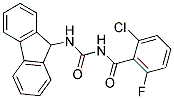 2-Chloro-N-[(9H-fluoren-9-ylamino)carbonyl]-6-fluorobenzamide CAS#: 1186372-20-2