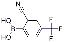 2-Cyano-4-(trifluoromethyl)phenylboronic acid CAS#: 1218790-84-1