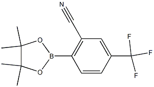 2-Cyano-4-(trifluoromethyl)phenylboronic acid pinacol ester CAS#: 1073355-21-1