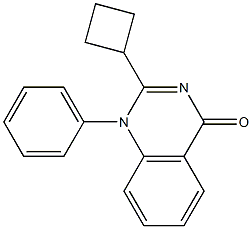 2-Cyclobutyl-1-phenylquinazolin-4(1H)-one CAS#: 71567-80-1