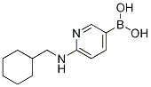 2-(CyclohexylMethylaMino)pyridine-5-boronic acid CAS#: 1246743-82-7