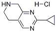 2-Cyclopropyl-5,6,7,8-tetrahydro-pyrido[3,4-d]pyriMidine hydrochloride CAS#: 1159812-76-6