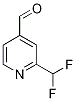 2-(Difluoromethyl)pyridine-4-carboxaldehyde, 2-(Difluoromethyl)-4-formylpyridine CAS#: 1211540-67-8