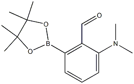 2-(Dimethylamino)-6-(4,4,5,5-tetramethyl-1,3,2-dioxaborolan-2-yl)benzaldehyde CAS#: 1350627-59-6