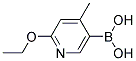 2-ETHOXY-4-METHYL-5-PYRIDINYLBORONIC ACID CAS#: 1256355-37-9