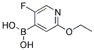 (2-ETHOXY-5-FLUOROPYRIDIN-4-YL)BORONIC ACID CAS#: 1259370-15-4