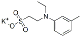 2-[Ethyl(3-methylphenyl)amino]ethanesulfonic acid potassium salt CAS#: 71673-17-1