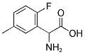 2-FLUORO-5-METHYL-DL-PHENYLGLYCINE CAS#: 1260004-37-2