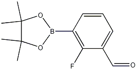 2-Fluoro-3-(4,4,5,5-tetramethyl-1,3,2-dioxaborolan-2-yl)benzaldehyde CAS#: 1112209-40-1