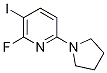 2-Fluoro-3-iodo-6-(pyrrolidin-1-yl)pyridine CAS#: 1203499-32-4