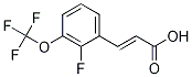 2-Fluoro-3-(trifluoroMethoxy)cinnaMic acid CAS#: 1381952-85-7