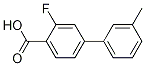 2-Fluoro-4-(3-methylphenyl)benzoic acid CAS#: 1183946-65-7