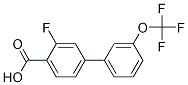 2-Fluoro-4-(3-trifluoromethoxyphenyl)benzoic acid CAS#: 1261837-34-6