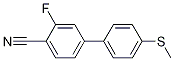 2-Fluoro-4-[4-(Methylsulfanyl)phenyl]benzonitrile CAS#: 1381944-29-1
