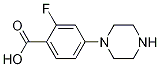 2-Fluoro-4-piperazinobenzoic Acid CAS#: 1121613-69-1