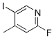 2-Fluoro-5-iodo-4-methylpyridine CAS#: 1184913-75-4