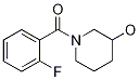 (2-Fluoro-phenyl)-(3-hydroxy-piperidin-1-yl)-Methanone, 98+% C12H14FNO2, 分子量 223.25 CAS#: 1146080-21-8