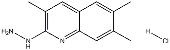 2-Hydrazino-3,6,7-trimethylquinoline hydrochloride CAS#: 1170928-54-7