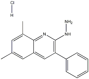 2-Hydrazino-6,8-dimethyl-3-phenylquinoline hydrochloride CAS#: 1170796-18-5