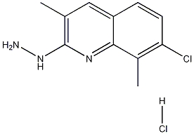 2-Hydrazino-7-chloro-3,8-dimethylquinoline hydrochloride CAS#: 1171443-32-5