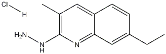 2-Hydrazino-7-ethyl-3-methylquinoline hydrochloride CAS#: 1171498-17-1