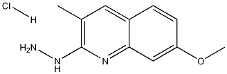 2-Hydrazino-7-methoxy-3-methylquinoline hydrochloride CAS#: 1170811-18-3