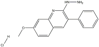2-Hydrazino-7-methoxy-3-phenylquinoline hydrochloride CAS#: 1171410-99-3