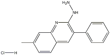2-Hydrazino-7-methyl-3-phenylquinoline hydrochloride CAS#: 1170951-00-4